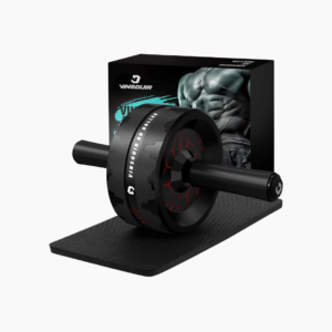 Ab Roller Wheel for Home Gym, Abs & Core Strength Workout with Knee Pad Set
